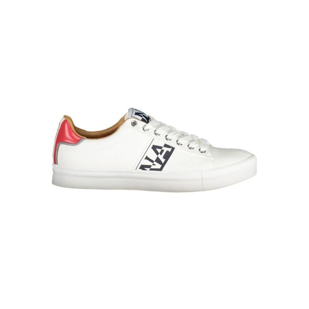 Napapijri Bianco Polyester Men Men's Sneaker